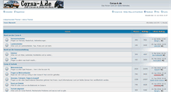 Desktop Screenshot of forum.corsa-a.de